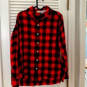 Old navy button down long sleeve flannel